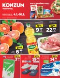 Konzum katalog 4.1. - 10.01.2018. 