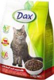 Suha hrana za mačke perad ili govedina Dax 1 kg