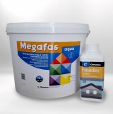Fasadna boja Megafas Aqua 15 l + Fasadex SN Veza 1 l