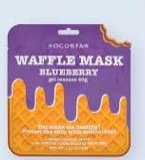 Maska za lice u maramici borovnica Waffle Kocostar