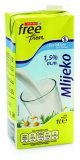 Mlijeko trajno Spar Free From 1 l