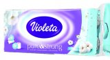 Toaletni papir troslojni Pure&Strong Violeta 10/1