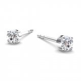 Naušnice medicinke bijele Swarovski cirkon 3mm
