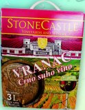 Vino Stone castle Graševina, Vranac 3 l