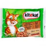 Hrana za mačke Kitekat 4x100 g