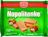 Kraš* Napolitanke bez šećera lješnjak, 50 g