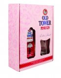 Pink gin + čaša Old tower 700 ml