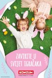Konzum katalog Svijet igračaka 21.03.-17.04.2022.