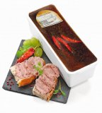 Svinjska pašteta s dodatkom pačje jetre i crvenim vinom 100 g