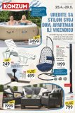 Konzum katalog Uređenje doma 25.04.-29.05.2022.