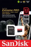 Memorijska kartica SANDISK, micro SD Extreme, 32GB, SDSQXCG-032G-GN6MA, class 10, V30 UHS-I, 100MB/s + SD Adapter + Rescue Pro Deluxe