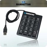 Numerička tipkovnica MANHATTAN Numeric KeyPad, crna, USB