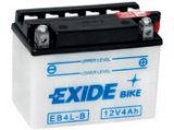 Moto akumulator Exide EB4L-B 4AH 60A D+ 1 kom