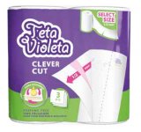 Papirnati ručnici Violeta Clever Cut 2 role