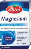 Magnezij 240 mg, kapsule Abtei, 40 kom.