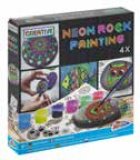 Kreativni set za oslikavanje kamena Grafix Neon Rock