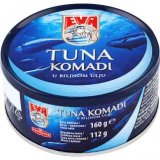 Tuna komadi u biljnom ulju Eva 160 g