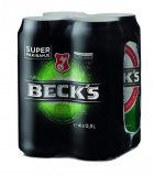 Pivo Becks 4x0,5 l