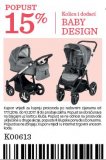 Baby Center kupon -15% na kolica i dodatke Baby Design do 9.1.2017.