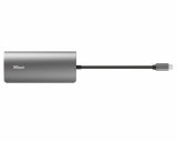 Adapter TRUST USB-C (M) na Multiport 7in1 (Ž) (23331)
