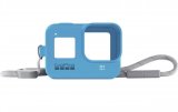 Dodatak za akcijsku kameru GoPro HERO8 Sleeve & Lanyard navlaka i vezica - plava (AJSST-003)