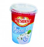 Posni sir svježi President 500 g