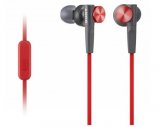 In ear slušalice s mikrofonom SONY MDR-XB50APR crvene