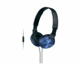 Naglavne slušalice s mikrofonom SONY MDR-ZX310APL plave