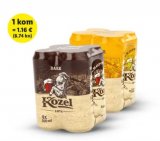 Svijetlo ili tamno pivo Kozel 4x0,5 l