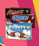 Sladoled sladoledni box Bounty, Snickers ili Mars 205-288 g