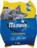 Hrana za mačke MIauuu 1 kg