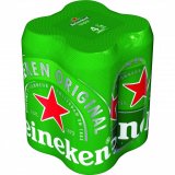 Pivo Heineken, 4x0,5 l