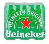 Svijetlo pivo Heineken, 6x0,5 l