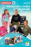 Konzum katalog Povratak u školu s osmijehom 16.08.-17.09.2023.