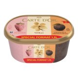 Sladoled jagoda-vanilija-čokolada-naranča Carte D'or 1,3 L