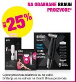 DO -25% NA ODABRANE BRAUN PROIZVODE