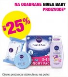 DO -25% NA ODABRANE NIVEA BABY PROIZVODE