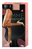 Ženske dokoljenice Femme 20 DEN 2/1