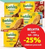 -25% na odabrane kekse Belvita 160-225 g