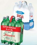 Prirodna mineralna voda Jamnica ili Jana 6x1,5 l