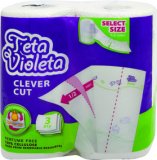 Troslojni papirnati ručnici Clever Cut Picnic Violeta 2x126 listića