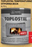 Toplostal temperaturno otporna boja 0,75