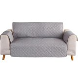 Navlaka PROŠIVENA ZA TROSJED SIVA