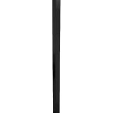 Plastificirani stup M 1230x50x50 S BAZOM, ANTRACIT