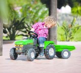 Dječji traktor s prikolicom