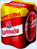 Pivo Karlovačko 4x500 ml