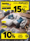 Lesnina katalog MAXI XXXL popusti Namještaj 08.01.-25.01.2024.