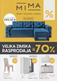 Mima namještaj katalog Velika zimska rasprodaja 27.12.2023.-14.01.2024.