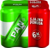 Pivo Lager 4,8% alk., Zlatni, 5% alk. Pan 3 l