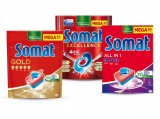 Tablete za strojno pranje posuđa Somat